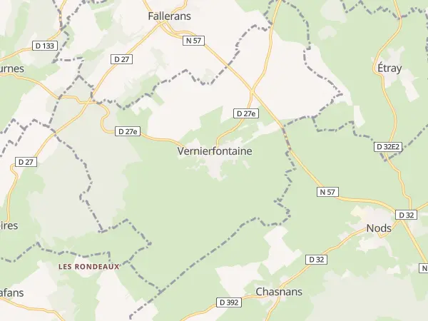 Plan de Vernierfontaine