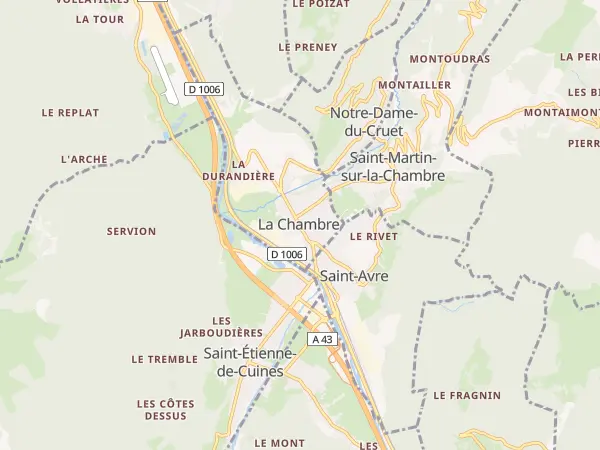 Plan de La Chambre