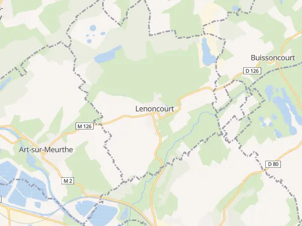 Plan de Lenoncourt