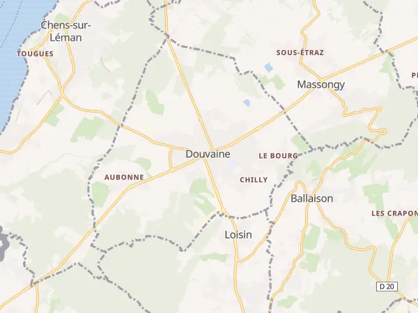 Plan de Douvaine