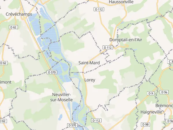 Plan de Saint-Mard