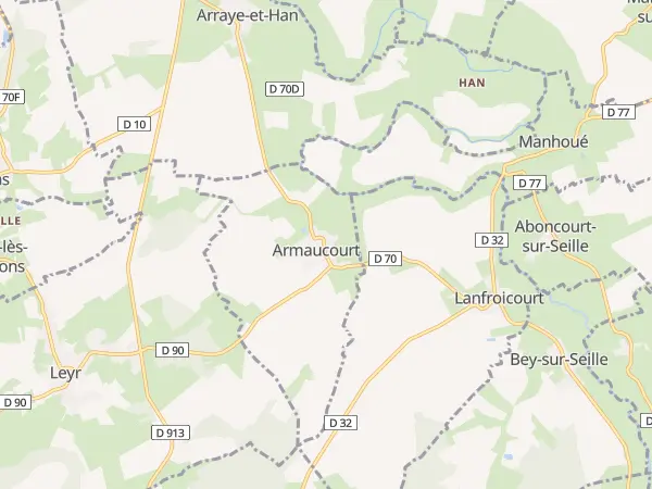 Plan de Armaucourt