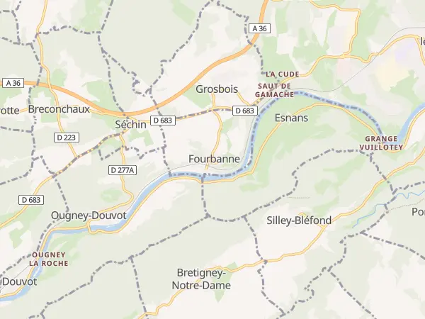 Plan de Fourbanne