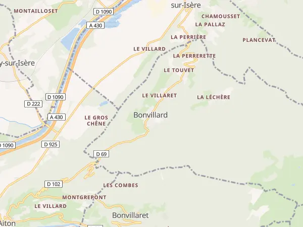 Plan de Bonvillard