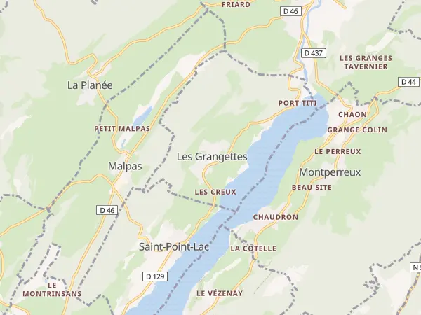 Plan des Grangettes