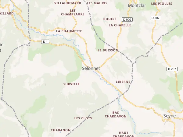 Plan de Selonnet