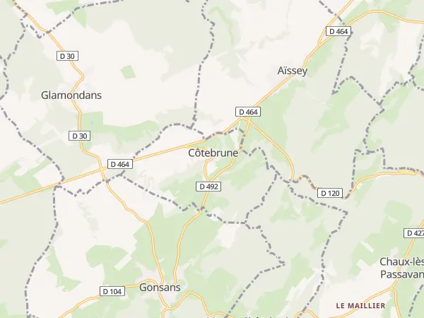 Plan de Côtebrune