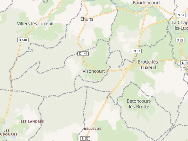Plan de Visoncourt