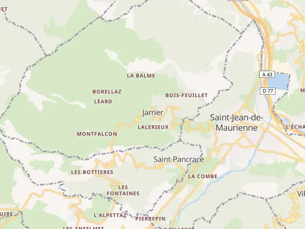 Plan de Jarrier