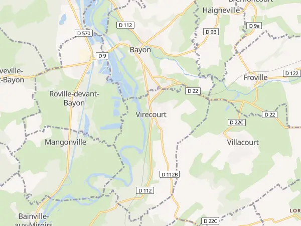 Plan de Virecourt