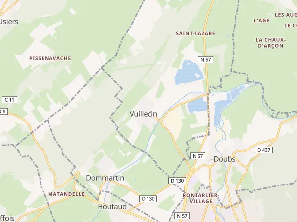 Plan de Vuillecin