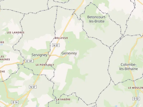 Plan de Genevrey