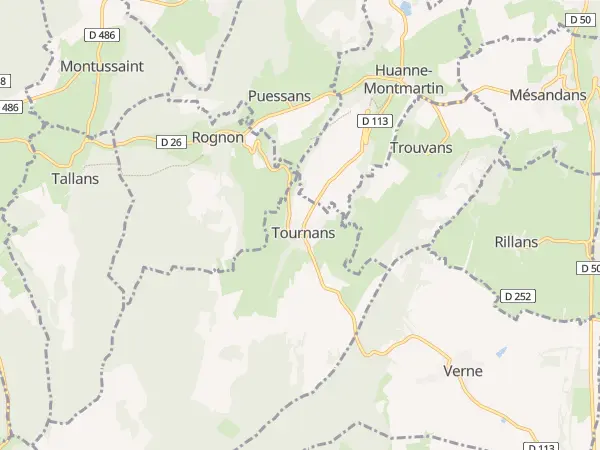 Plan de Tournans