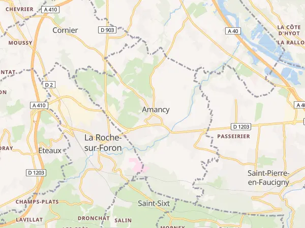 Plan de Amancy