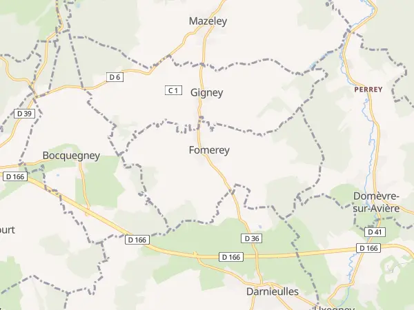 Plan de Fomerey