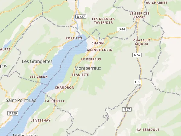 Plan de Montperreux