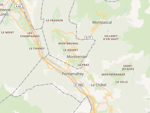 Plan de Montvernier