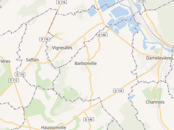 Plan de Barbonville