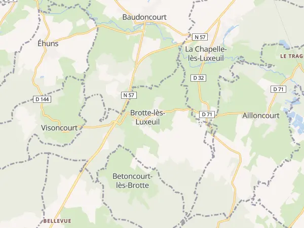 Plan de Brotte-lès-Luxeuil