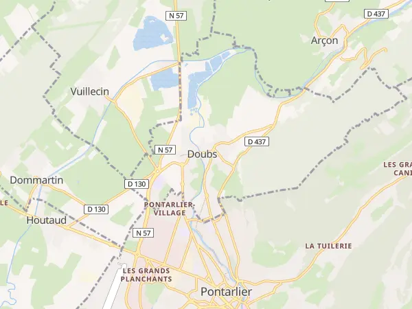 Plan de Doubs