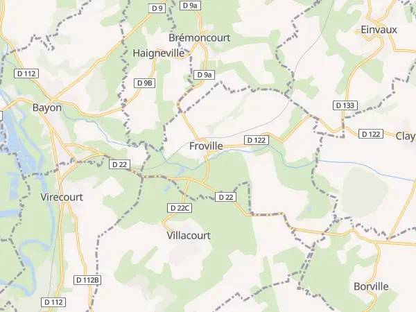 Plan de Froville