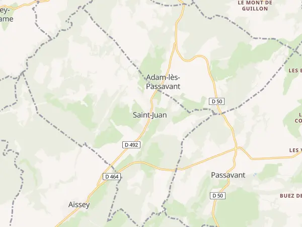 Plan de Saint-Juan
