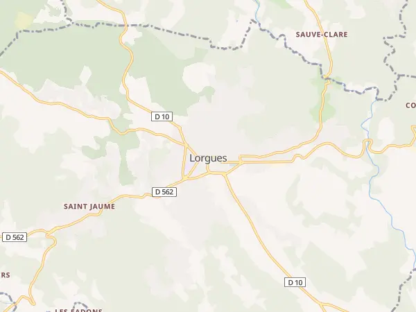 Plan de Lorgues