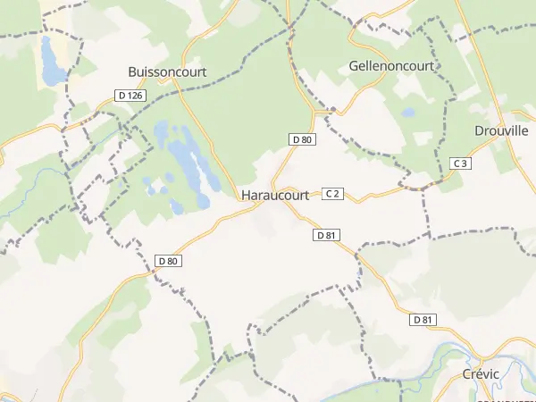 Plan de Haraucourt