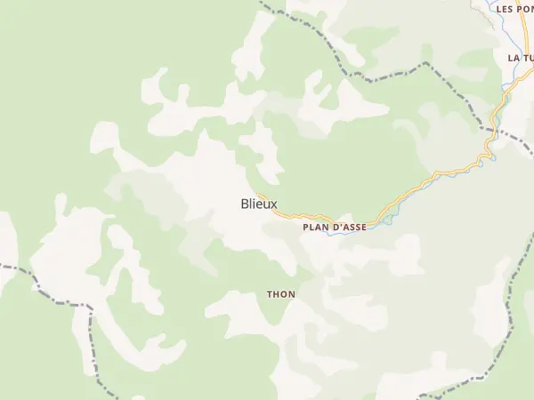 Plan de Blieux