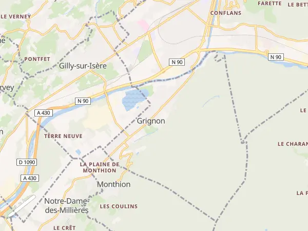 Plan de Grignon