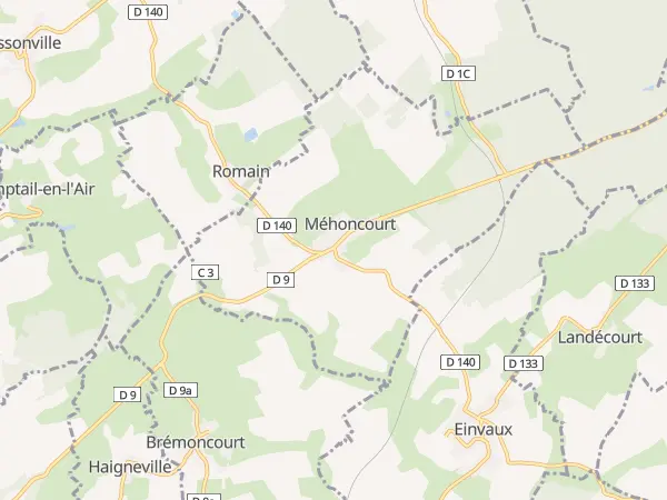 Plan de Méhoncourt