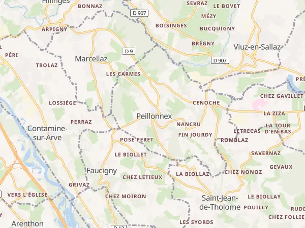 Plan de Peillonnex