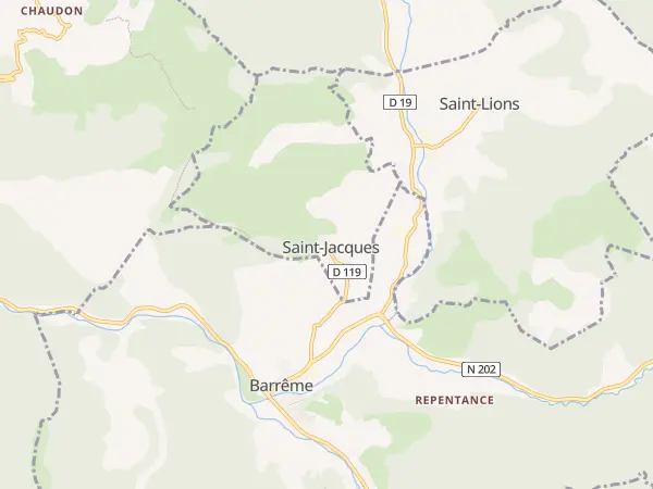 Plan de Saint-Jacques