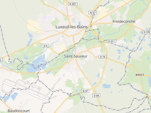 Plan de Saint-Sauveur