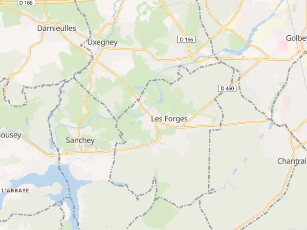 Plan des Forges
