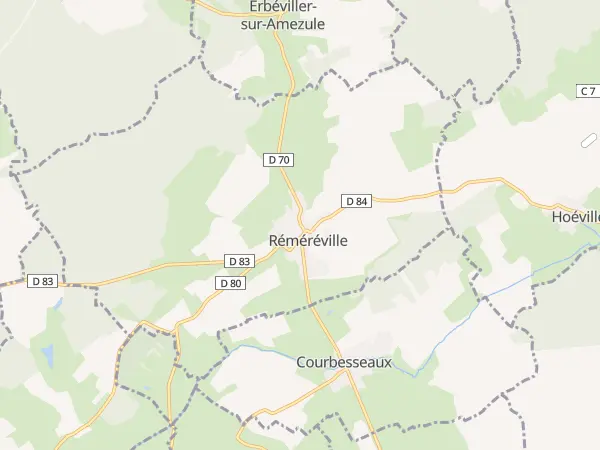 Plan de Réméréville