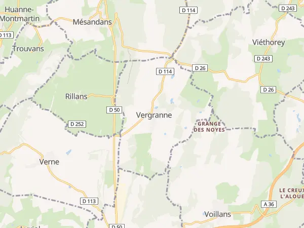 Plan de Vergranne