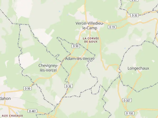 Plan de Adam-lès-Vercel