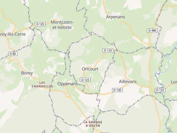 Plan de Oricourt