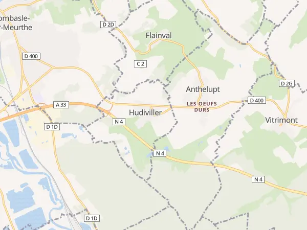 Plan de Hudiviller