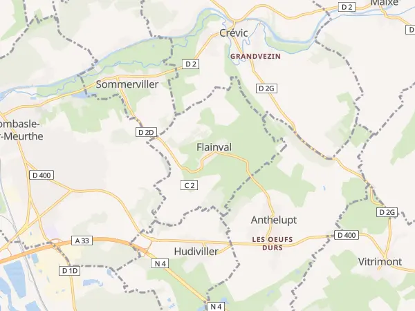 Plan de Flainval