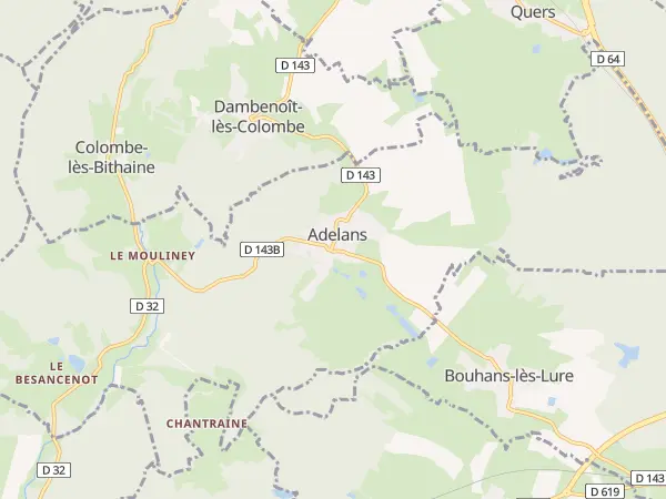 Plan de Adelans-et-le-Val-de-Bithaine