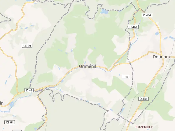 Plan de Uriménil