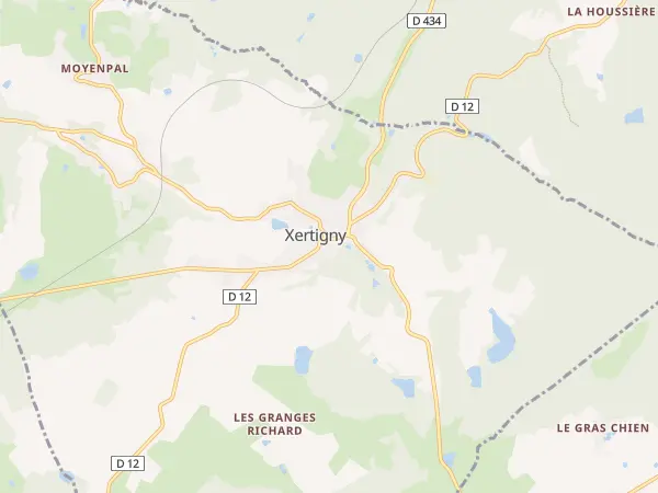 Plan de Xertigny