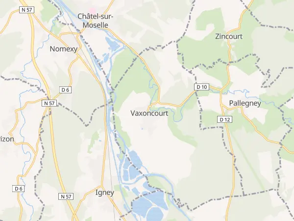 Plan de Vaxoncourt