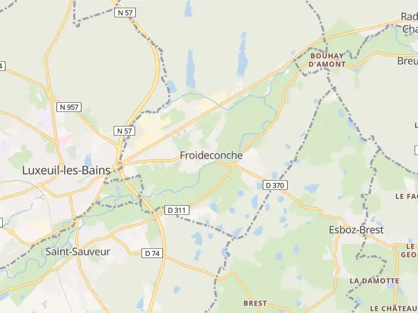 Plan de Froideconche