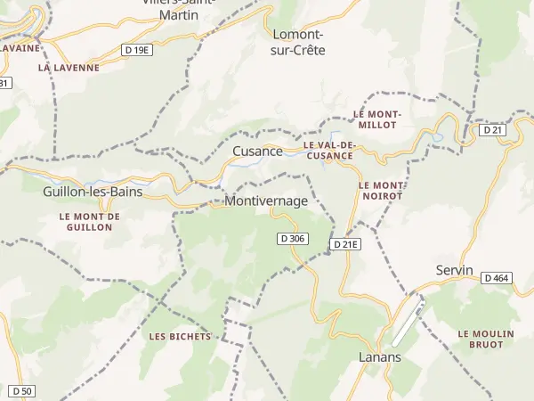 Plan de Montivernage