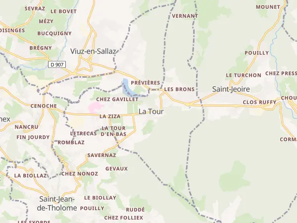 Plan de La Tour