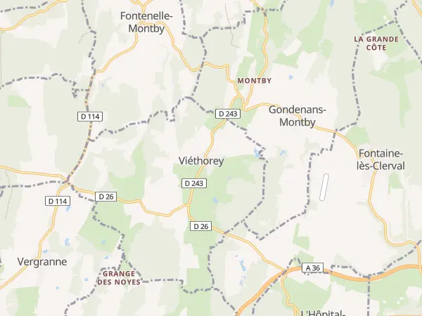 Plan de Viéthorey