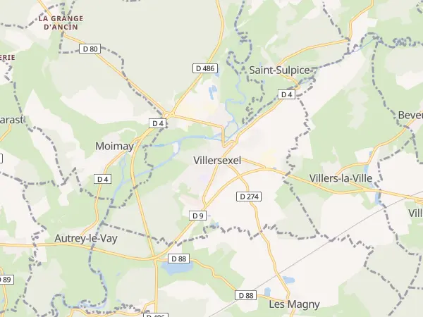 Plan de Villersexel